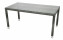 Zahradní ratanový stůl NAPOLI 160x80 cm (šedá) - Tmavě šedá