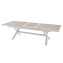 Hliníkový stůl BERGAMO I. 220/279 cm (bílá) - Bílá