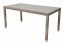 Zahradní ratanový stůl NAPOLI 160x80 cm (šedo-béžová) - Béžová
