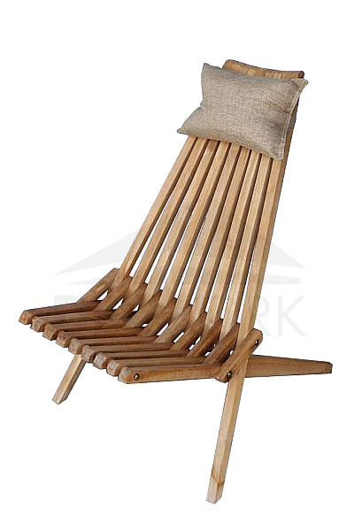 Zahradní relaxační křeslo NIXON (teak)