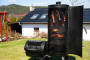Gril s udírnou na dřevěné uhlí G21 Kansas BBQ